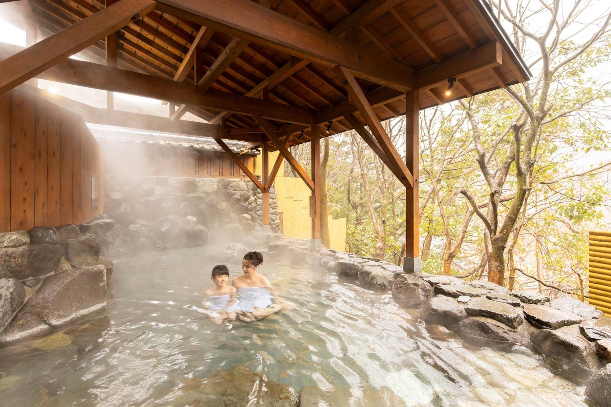 Ooedo Onsen Monogatari Premium Yamanaka Grand Hotel Kaga  Exteriör bild